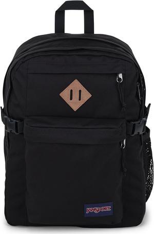 Jansport Main Campus Backpack - Travel  Or Work Bag W 15-Inch Laptop Sleeve And Dual Water Bottle Pockets  Black