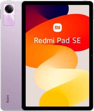 Xiaomi Redmi Pad Se Only Wifi 11"" Octa Core 4 Speakers Global Rom Dolby Atmos 8000Mah Bluetooth 5.3 8Mp + (33W Dual Usb Fast Car Charger Bundle) (Lavender Purple Global  128Gb + 4Gb)