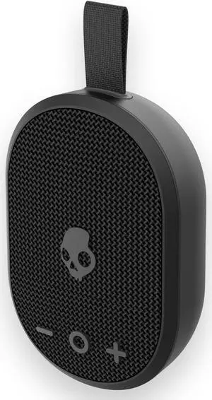 Skullcandy Ounce Wireless Bluetooth Speaker - Ipx7 Waterproof Mini Portable Speaker With 16 Hour Battery  Downward Firing Passive Radiator  And Ballistic Nylon Carry Strap
