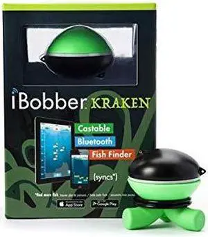 Reelsonar Ibobber Wireless Bluetooth Smart Fish Finder Ios Android Devices  Black/Green