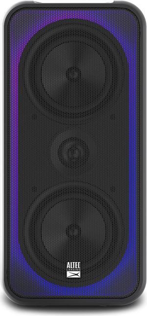 Altec Lansing Shockwave 200 Wireless Party Speaker 180W Bluetooth Speaker with a Long Lasting 12 Hour Battery  Multi LED Party Modes  Multiple bass Boost Modes  Party Sync  AM/FM Radio