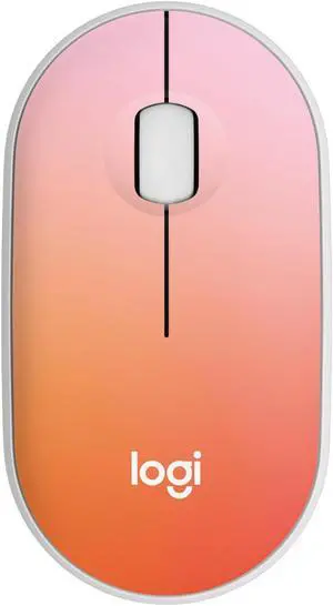 Logitech M340 Wireless Mouse with Limited Edition Prints  USB Receiver and Silent Clicks  Portable Wireless Mouse for Laptop  PC  Windows  Chrome  Surface - Tropical Sunrise Logitech M340 Wireless Mouse with Limited Edition Prints  USB Receiver and Silent Clicks  Portable Wireless Mouse for Laptop  PC  Windows  Chrome  Surface - Tropical Sunrise