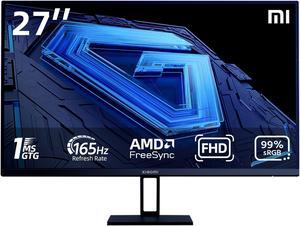 Xiaomi Gaming Monitor 27in 165Hz 1ms GTG 1920*1080 Fast IPS HDR10 FreeSync Premium Professional Calibration 99% sRGB 178 Wide Angle Tilt Adjustment TUV Low Blue Light Computer Screen Desktop Monitor