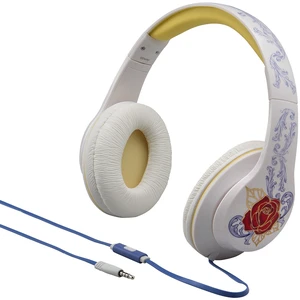 Disneys Beauty and the Beast Over Ear Headphones with Award-Winning iHome Sound -Best Over Ear Headphones with Mic & Answer Call Button by Disneys Beauty and the Beast Over Ear Headphones with Award-Winning iHome Sound -Best Over Ear Headphones with Mic & Answer Call Button by