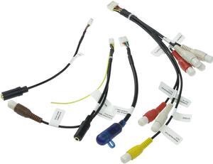 Xtenzi 4PCS Set XT91920 RCA Cord Assembly Harness Car Audio Video Compatible with Pioneer DMH160BT  DMH1700NEX  DMH1770NEX  DMHW2700NEX  DMHW2770NEX.