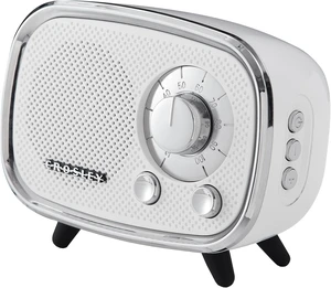 CR3039A-WH Rondo Portable Bluetooth Speaker, White Bluetooth In, Built-In Speaker, Rechargeable Lithium-Ion Battery, Up to 27 Hours of Listening at 50% Volume, USB Playback CR3039A-WH Rondo Portable Bluetooth Speaker, White Bluetooth In, Built-In Speaker, Rechargeable Lithium-Ion Battery, Up to 27 Hours of Listening at 50% Volume, USB Playback