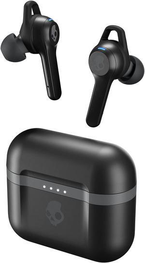 Skullcandy Indy Evo XT in-Ear Wireless Earbuds  30 Hr Battery  Microphone  Works with iPhone Android and Bluetooth Devices - Black
