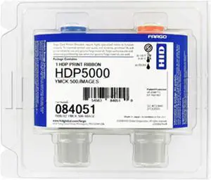 Genuine YMCK Color Ribbon for HDP5000 Model Printer 84051 Genuine YMCK Color Ribbon for HDP5000 Model Printer 84051