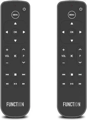F101-ATVRM 2-Pack | Replacement Button Remote for Apple TV | Infrared Connectivity | 2 AAA Batteries Included F101-ATVRM 2-Pack | Replacement Button Remote for Apple TV | Infrared Connectivity | 2 AAA Batteries Included
