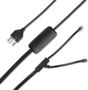 Plantronics - Electronic Hook Switch Cable App-51 (Poly) - Remote Desk Phone Call Control - Works With Poly Desk Phones Plantronics - Electronic Hook Switch Cable App-51 (Poly) - Remote Desk Phone Call Control - Works With Poly Desk Phones