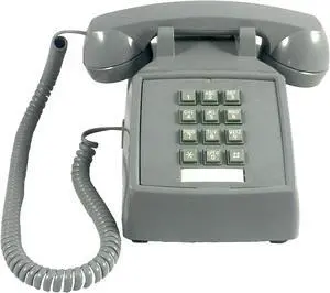 250082VBA20M Desk Corded Telephone with Volume Control, Slate 250082VBA20M Desk Corded Telephone with Volume Control, Slate