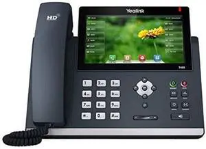 T48S IP Phone, 16 Lines. 7-Inch Color Touch Screen Display. USB 2.0, Dual-Port Gigabit Ethernet, 802.3af PoE, Power Adapter Not Included (SIP-T48S) T48S IP Phone, 16 Lines. 7-Inch Color Touch Screen Display. USB 2.0, Dual-Port Gigabit Ethernet, 802.3af PoE, Power Adapter Not Included (SIP-T48S)