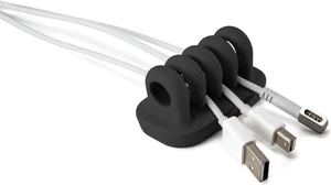 Toysdone Cordies Desktop Cable Management for Power Cords and Charging Accessory Cables Black Toysdone Cordies Desktop Cable Management for Power Cords and Charging Accessory Cables Black