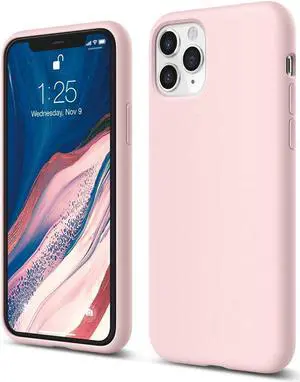 Elago Liquid Silicone Case Compatible With Iphone 11 Pro Case (58 Inches), Silicone Mobile Phone Case, All-Round Protection: 3-Layer Protective Case, Pink
