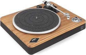 House Of Marley Stir It Up Wireless Turntable: Vinyl Record Player With Wireless Bluetooth Connectivity, 2 Speed Belt, Built-In Pre-Amp, And Sustainable Materials