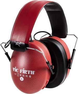 Vic Firth Bluetooth Isolation Headphones, Red (Vxhp0012)