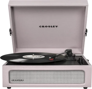 CR8017B-AM Voyager Vintage Portable Vinyl Record Player Turntable with Bluetooth in/Out and Built-in Speakers, Amethyst CR8017B-AM Voyager Vintage Portable Vinyl Record Player Turntable with Bluetooth in/Out and Built-in Speakers, Amethyst