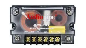 300 Watts 2 Way Crossover - (1) Passive Car Audio Speaker Tweeter Mids and Highs CRX-203 300 Watts 2 Way Crossover - (1) Passive Car Audio Speaker Tweeter Mids and Highs CRX-203