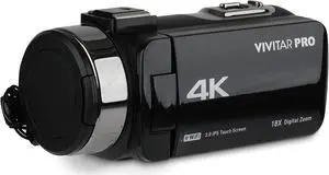 4K Video Camera, Wi-Fi Ultra HD Camcorder with 18x Digital Zoom, 3 IPS Touchscreen Video Recorder with Night Vision, Vlogging Camera with 3.5mm Microphone Jack, Rechargeable, SD Card Slot 4K Video Camera, Wi-Fi Ultra HD Camcorder with 18x Digital Zoom, 3 IPS Touchscreen Video Recorder with Night Vision, Vlogging Camera with 3.5mm Microphone Jack, Rechargeable, SD Card Slot