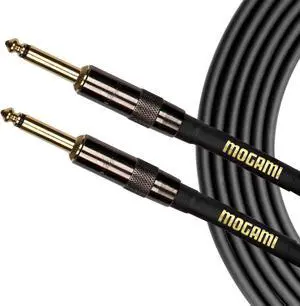 GOLD SPEAKER-20 Amplifier-to-Cabinet Speaker Cable, 1/4" TS Male Plugs, Gold Contacts, Straight Connectors, 20 Foot GOLD SPEAKER-20 Amplifier-to-Cabinet Speaker Cable, 1/4" TS Male Plugs, Gold Contacts, Straight Connectors, 20 Foot