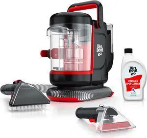 _Mega Brand Portable Spot Cleaner Machine for Carpet and Upholstery, Powerful Suction Spot Cleaning Machine with Versatile Tools, Pair with _Mega Brand  Portable Spot Cleaner Solution