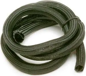 Painless Performance 70916 PowerBraid Split Braided Sleeving  1"" Diameter  12' Length  Black