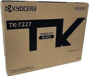 KYOCERA 1T02V60US0 Model TK-7227 Black Toner Kit for use Copystar CS-4012i and TASKalfa 4012i A3 Black & White Multifunctional Printers  Up to 35000 Pages Yield at 5% Average Coverage
