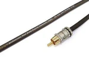 Krystal Dual Braid OFC Subwoofer RCA Cable (13 Feet) Krystal Dual Braid OFC Subwoofer RCA Cable (13 Feet)