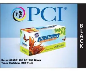 PCI Brand Xerox 006R01159-PCI New Compatible Replacement For Xerox 006R01159 Black Toner Cartridge 30000 Page Yield