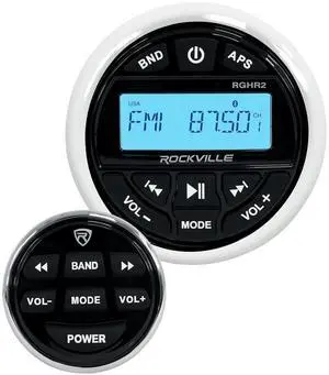 RGHR2 Gauge Hole Bluetooth Player+Wired Remote for ATV/UTV/RZR/Polaris RGHR2 Gauge Hole Bluetooth Player+Wired Remote for ATV/UTV/RZR/Polaris