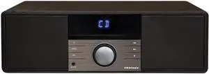 CR3502A-BK Metro Clock Radio and CD Player, Black | Bluetooth In, Internal Full-Range Stereo Speakers, FM Radio, Wire Antenna CR3502A-BK Metro Clock Radio and CD Player, Black | Bluetooth In, Internal Full-Range Stereo Speakers, FM Radio, Wire Antenna