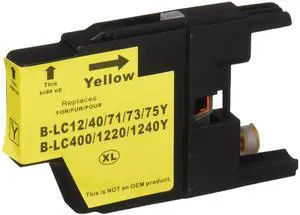 PCI Brand Brother LC79Y-RPC ECO-Friendly Sustainable Remanufactured Brother LC-79Y LC79Y Yellow InkJet Cartridge 1.2K Page Yield