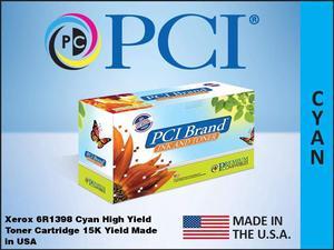 PCI Brand Xerox 6R01398-PCI ECO-Friendly Sustainable Remanufactured Xerox 6R01398 Cyan Toner Cartridge 15K Page Yield