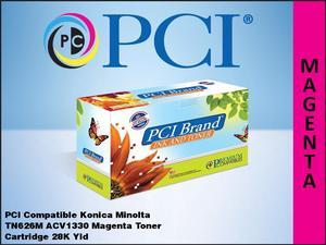 PCI Brand Konica Minolta TN626M-PCI New Compatible Replacement For Konica Minolta TN626M Magenta Toner Cartridge 28000 Pg Yld