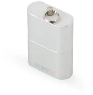 MicroSD Reader with Keychain & Serviceable Metal Construction for Secure Data Transfer