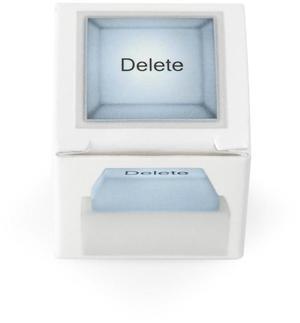 Illuminate and Fidget for Super Bright White LED Delete Keyboard Button