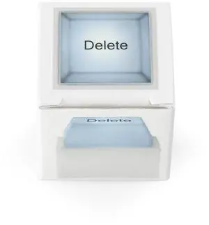 Lighted Keys Delete Keyboard with Stylish Simplicity & Friendly Brilliance