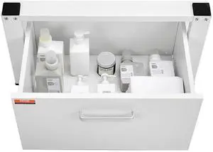 Vevor Laundry Pedestal 27" Wide 14.4" Height, Washer And Dryer Base Stand Platform Universal Fit 660Lbs Capacity, Heavy Duty Multi-Functional Base For Washing Machine With Drawer & Rich Accessories
