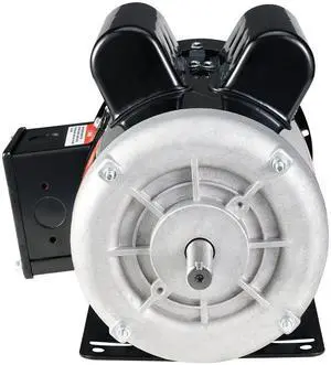 Vevor 1.5Hp Electric Motor 3450 Rpm, Ac 115V/230V, 56 Frame, Air Compressor Motor Single Phase, 5/8" Keyed Shaft, Cw/Ccw Rotation For Agricultural Machinery And General Equipment