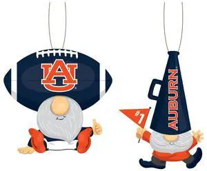 Auburn Tigers Ornament Gnome Fan 2 Pack