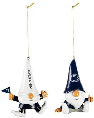 Penn State Nittany Lions Ornament Gnome Fan 2 Pack