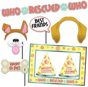 Who Rescued Who Party Kit