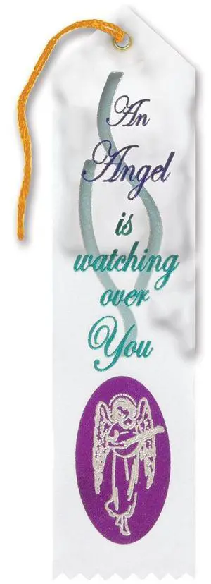 An Angel Is Watching Over You Ribbon