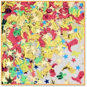 Western Party Confetti Pack - Sprinkle Fun And Excitement At Your Event!