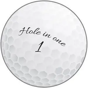 Golf Ball Cutout