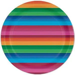 Fiesta Plates - Vibrant Set Of 12 For Festive Dining