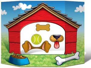 Dog House Photo Prop