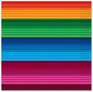 Fiesta Beverage Napkins - 12 Pack: Durable, Absorbent, Vibrant Colors