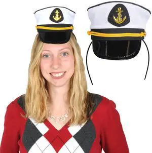Yacht Captain'S Cap Headband
