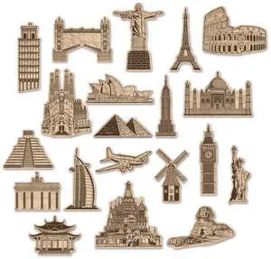 Around The World Cutouts